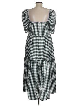 La Reunion Amara Gingham Dress 3 Large